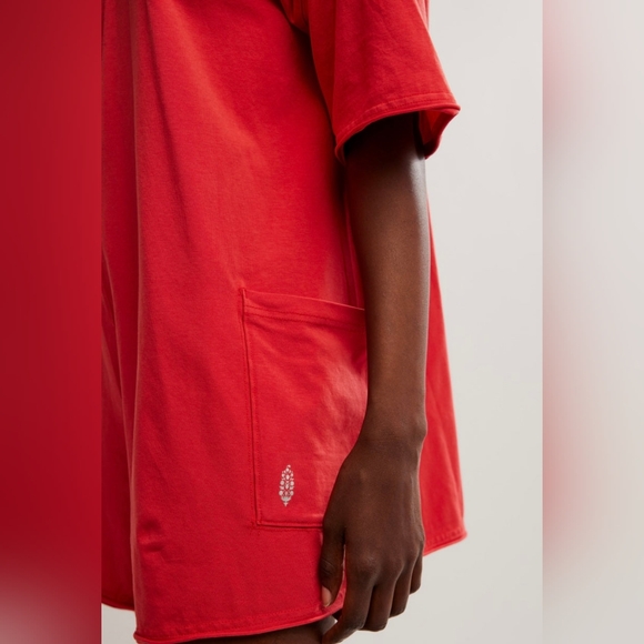 NWT Free People FP Movement Hot Shot Romper in Winter Berry, L - Picture 2 of 10